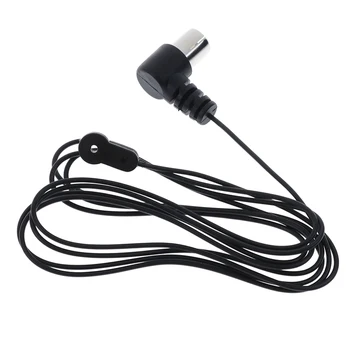 

New FM Antenna Male For Sound Natural Sound Stereo Receiver For FM Radio/ Hi-Fi/ DAB/ TV Indoor Use Black