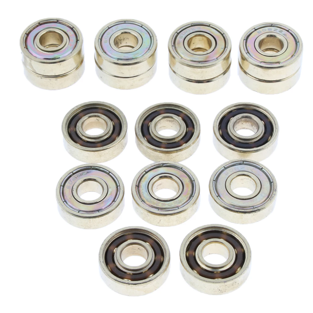 16Pcs 608 ZZ Skateboard / Inline Skate / Roller Bearing, Double