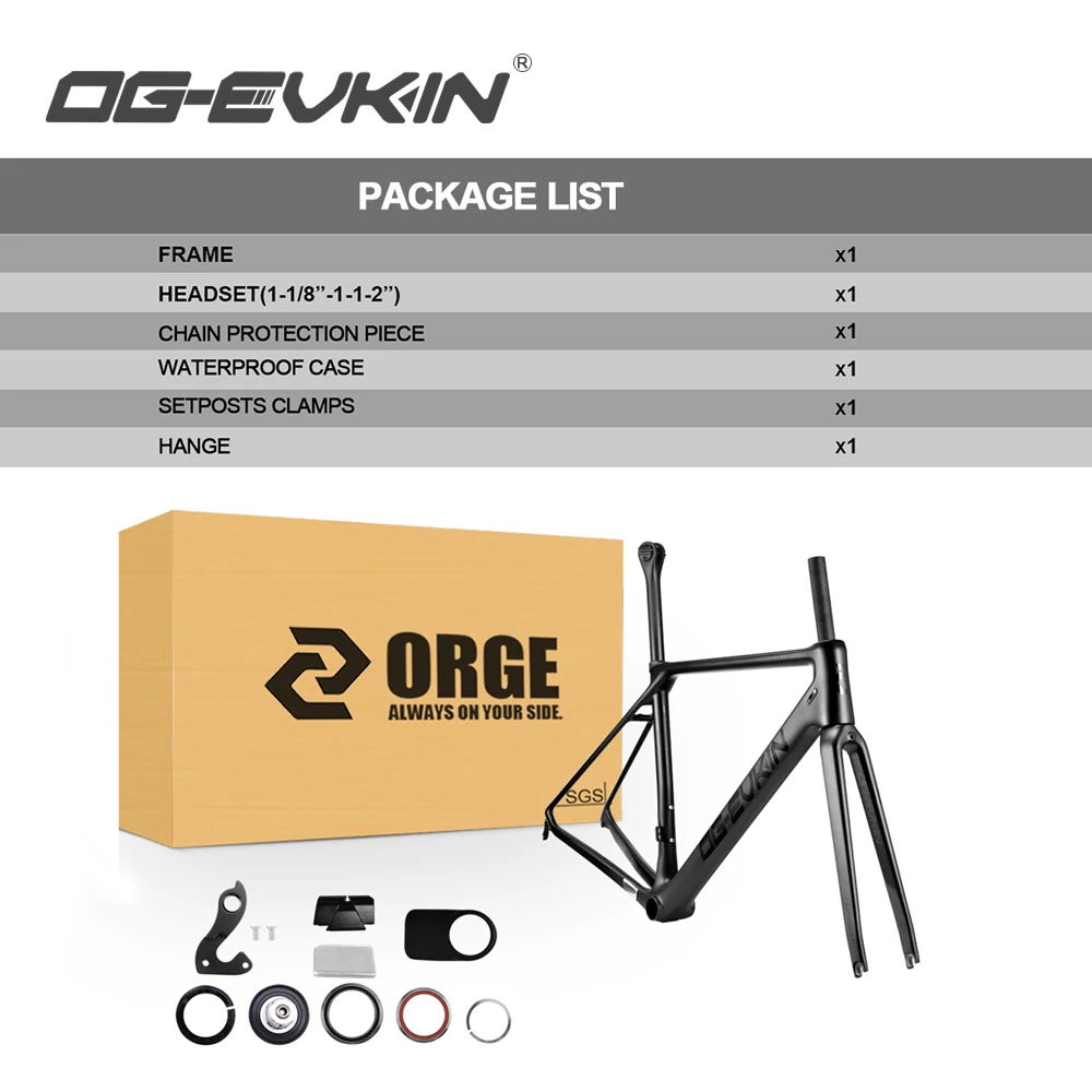 Bicycle Frame JP&UK CF-025-V Carbon Road Rim V-Brake BB86 700C x 25C Di2&Mechanical Racing