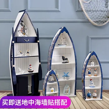 

Mediterranean Ocean style Furniture for Old ship cabinets three solid wooden ship Decoration cabinets Creative lockers