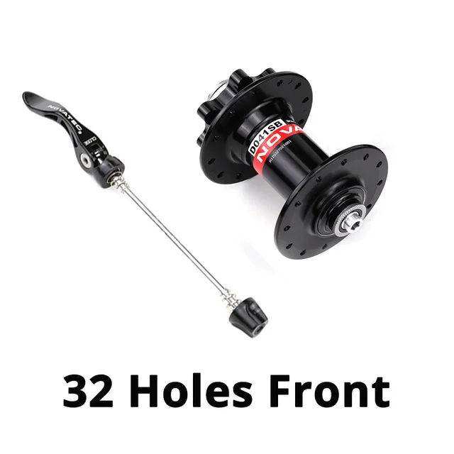 Black Front 32H Novatec ступица D041SB D042SB дисковая карта тормоза MTB горный велосипед ступицы подшипника велосипеда 24 28 32 36 отверстия 24h 28h 32h 36h 5 цветов - Цвет: Black Front 32H
