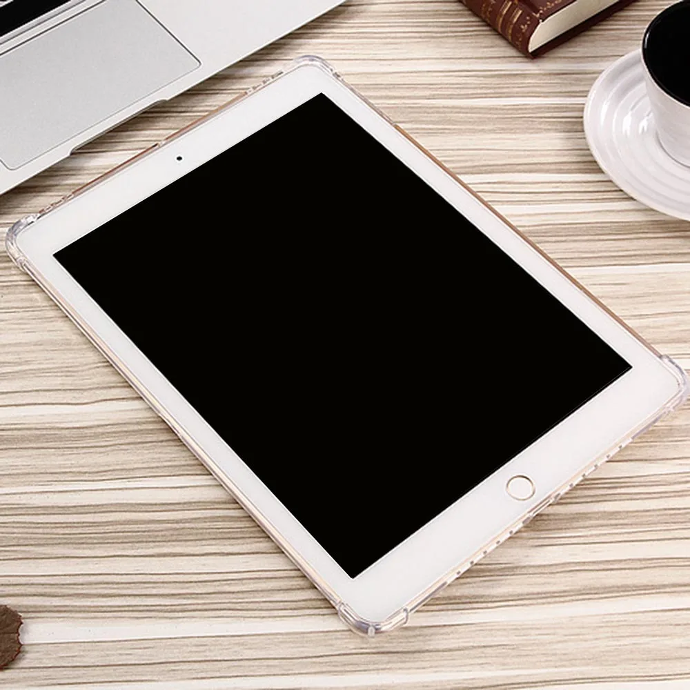 Чехол для iPad Pro 2018 2017 air1/2 por10.5 Air mini 1 2 3 4 Силиконовый противоударный прозрачный