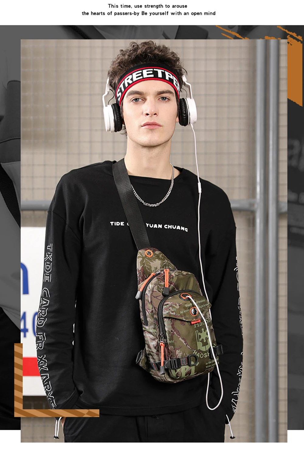 New Men Chest Bag High Quality Nylon Rucksack Knapsack Brand Famous Travel Casual Male One Shoulder Bags Sling Backpack Daypack