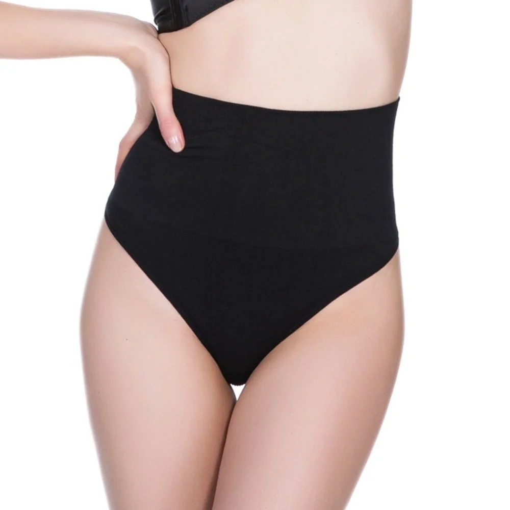 

High Waist Trainer Women Tummy Slimming Control Panties Body Shaper Butt Lifter Thong Panty Shapewear Underwear Plus 3XL ssy33