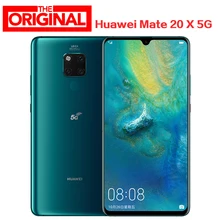 Stock Global Version Huawei Mate 20 X 5G EVR-N29 Android Phone Kirin 980 40.0MP NFC IP53 7.2 Inch 2244X1080 8GB RAM 256GB ROM