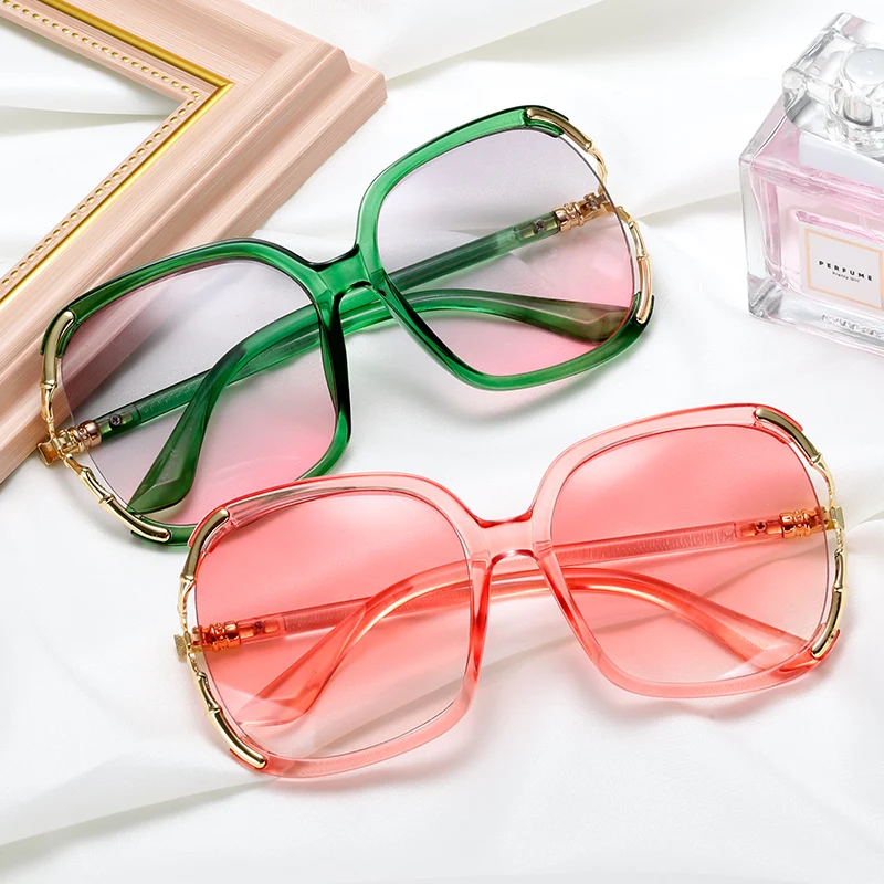 Модные новые солнцезащитные очки, фирменный дизайн, женские винтажные градиентные солнцезащитные очки, женские роскошные солнцезащитные очки, UV400, солнцезащитные очки, Oculos de sol