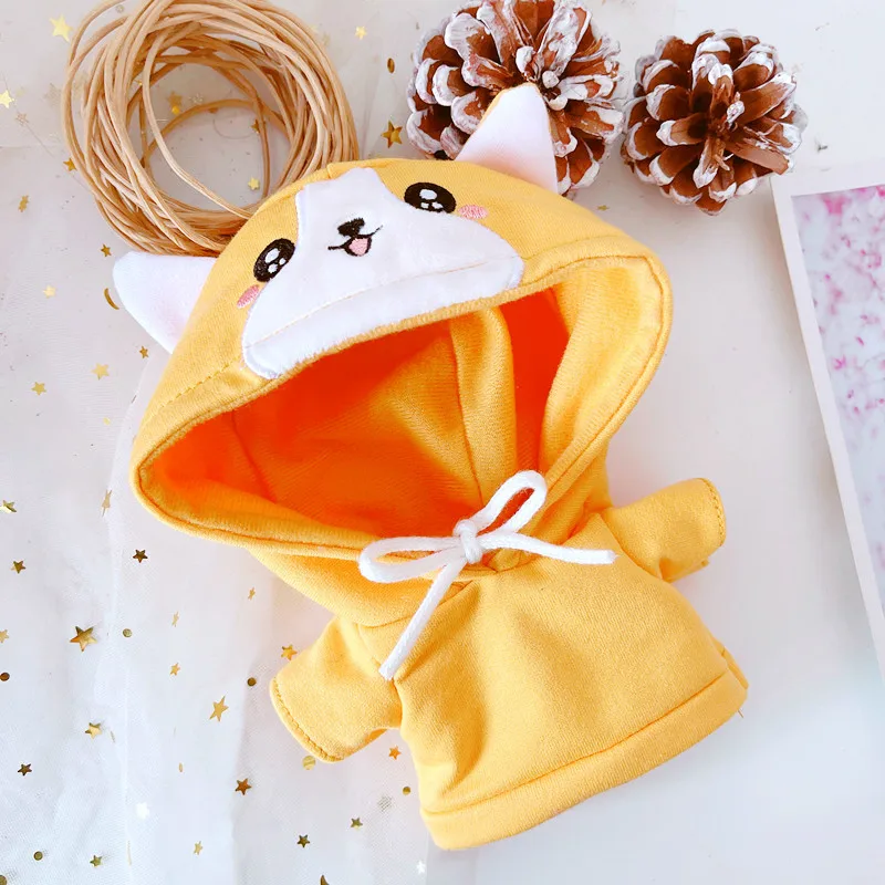 20cm Doll Clothes Lovely Animal Elk, Pink pig, Rabbit, Cat