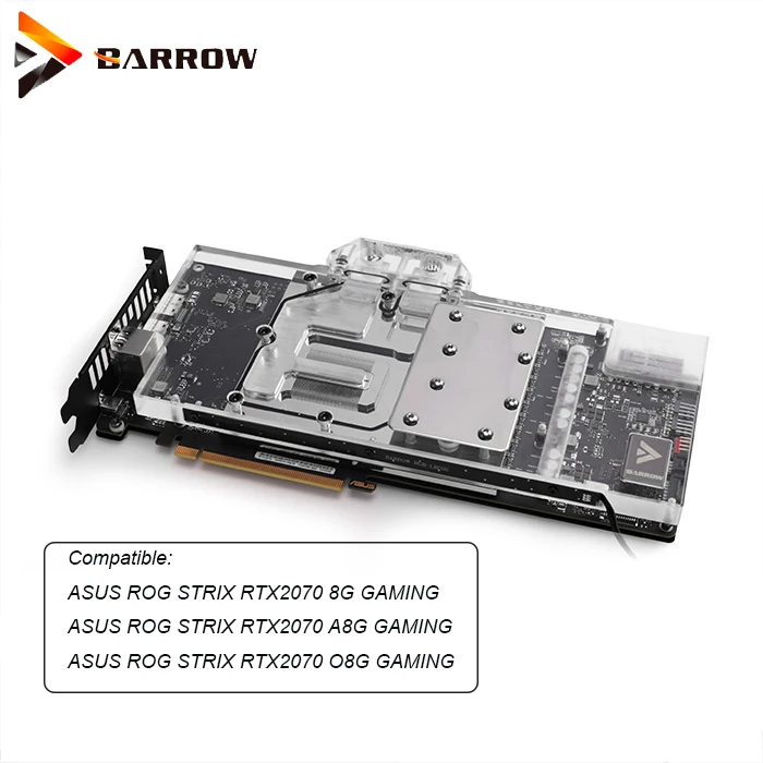^*Best Offers Barrow gpu water block for ASUS ROG STRIX RTX2070 8G/A8G /O8G GAMING gpu water cooling cooler support sync mobo BS-ASS2070-PA ^*Best Offers Barrow gpu water block for ASUS ROG STRIX RTX2070 8G/A8G /O8G GAMING gpu water cooling cooler support sync mobo BS-ASS2070-PA
