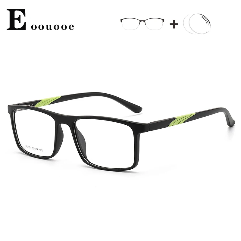 

TR90 Flexible Light Frame Men Sport Stype Eyewear Prescription Glasses Anti Reflective Anti Glare Lenses Clear Color Glass Women