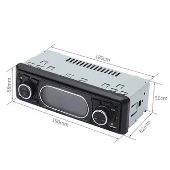 

Bluetooth Car Radio Bluetooth Stereo Audio Remote MP3 Player 1 Audio AU /TF /USB FM Car MP3 Player
