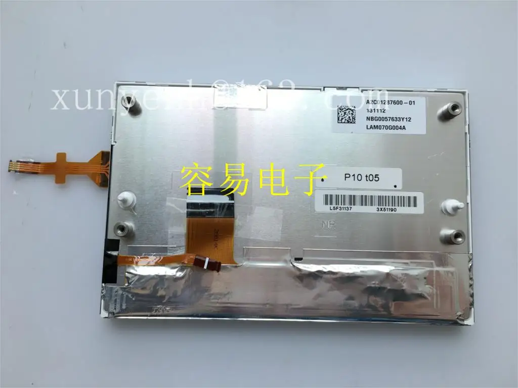 new original 7.0 inch LCD Screen LAM070G004A GCX156AKM-E For Peugeot 208 LCD Display + Touch Screen Car Navigation