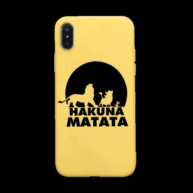 Темно-серый KETAOTAO Hakuna Matata Король Лев чехол для телефона s для iPhone 4S SE 5C 5S 6S 7 8 Plus X XS для samsung чехол из мягкого ТПУ резины силикона - Цвет: Темно-серый