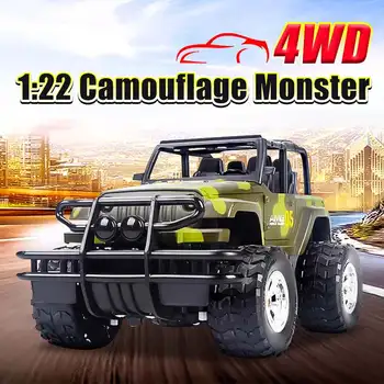 

1/18 RC Jeep Drift Speed Radio SUV camouflage Military Remote Control Off Road Vehicle Steering Wheel RC Jeep Vehicle Car Toy