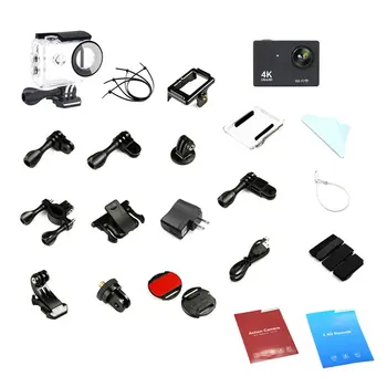 

H9 Portable Mini Ultra Full HD 4K Waterproof 30M Sport Camera Wi-Fi Action Camcorder 2 Inch LCD Display 170 Degree Wide Angle