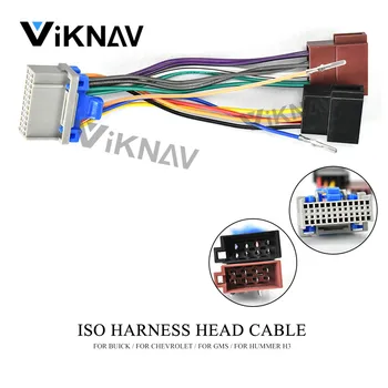 

12-142 ISO forBUICK forCHEVROLET for GMS forHUMMER H3 Radio Adapter Wiring Harness Connector Lead Loom Cable Plug