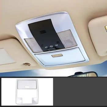 

For Toyota LAND CRUISER PRADO FJ150 Front Reading Light Cover Readlight Lamp Panel Trims Stainless Steel Car Accessory 2018 2019
