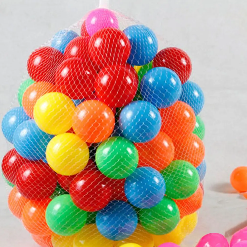 50 pcs Ocean Ball Wave Ball Toy Ball Colorful Eco-Friendly Colorful Ball  Toys For Children Kid Baby toys