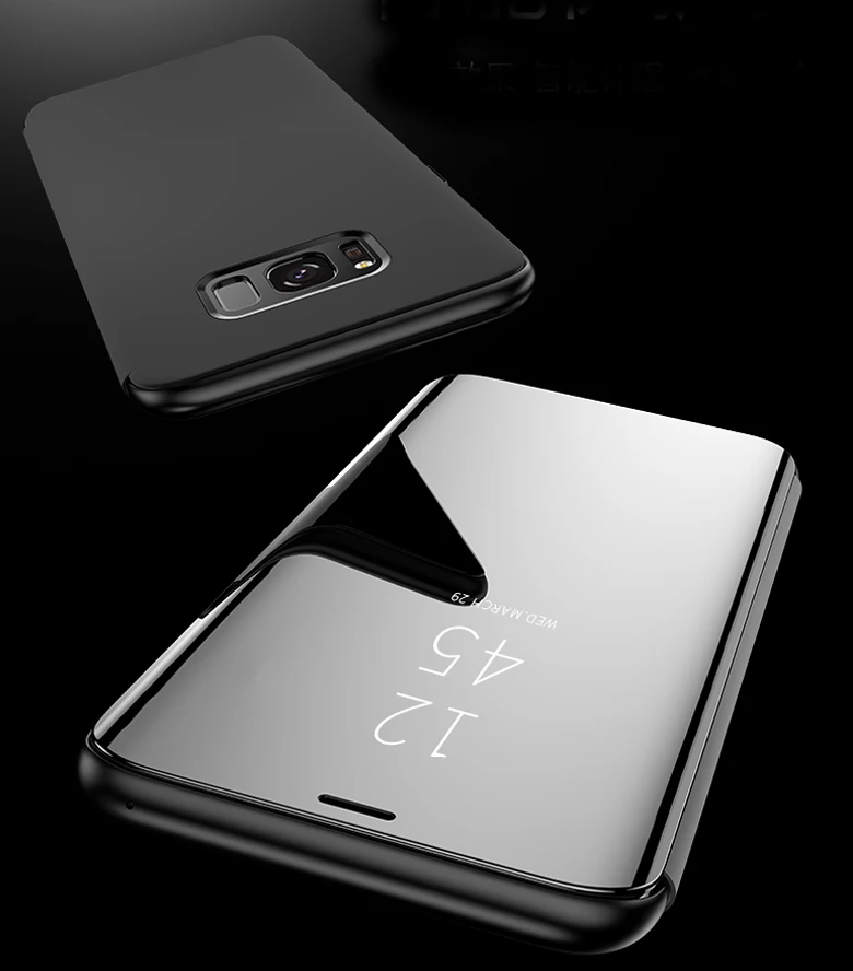 Умный зеркальный флип-чехол для телефона samsung Anycall A 10S 20S 30S C7 Pro C9 M10 M20 series чехол Capa