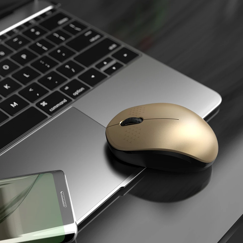 Wireless Mouse - Black Gold7