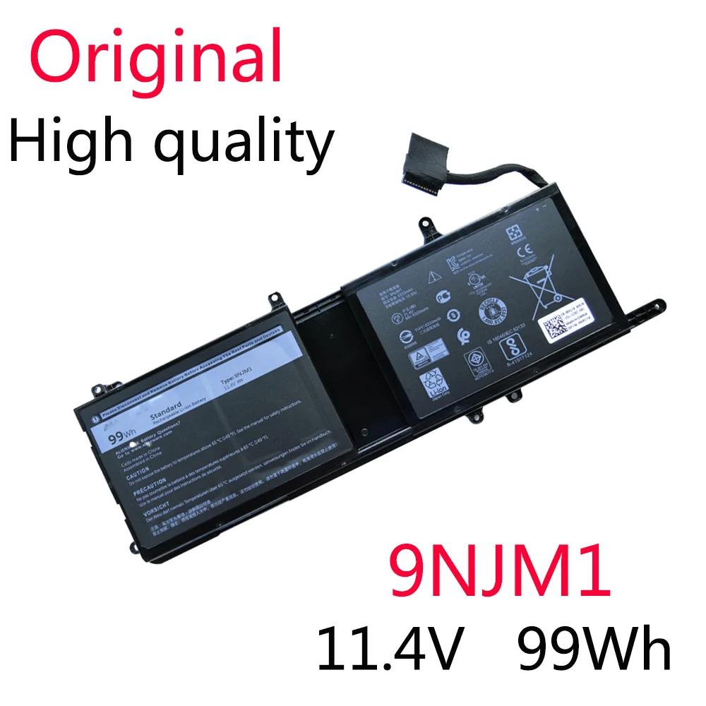 Аккумулятор 9NJM1 11 4 в 99 Втч для ноутбука Dell Alienware 15 R3 17 R4 серии 0546FF 0HF250 44T2R HF250 MG2YH |