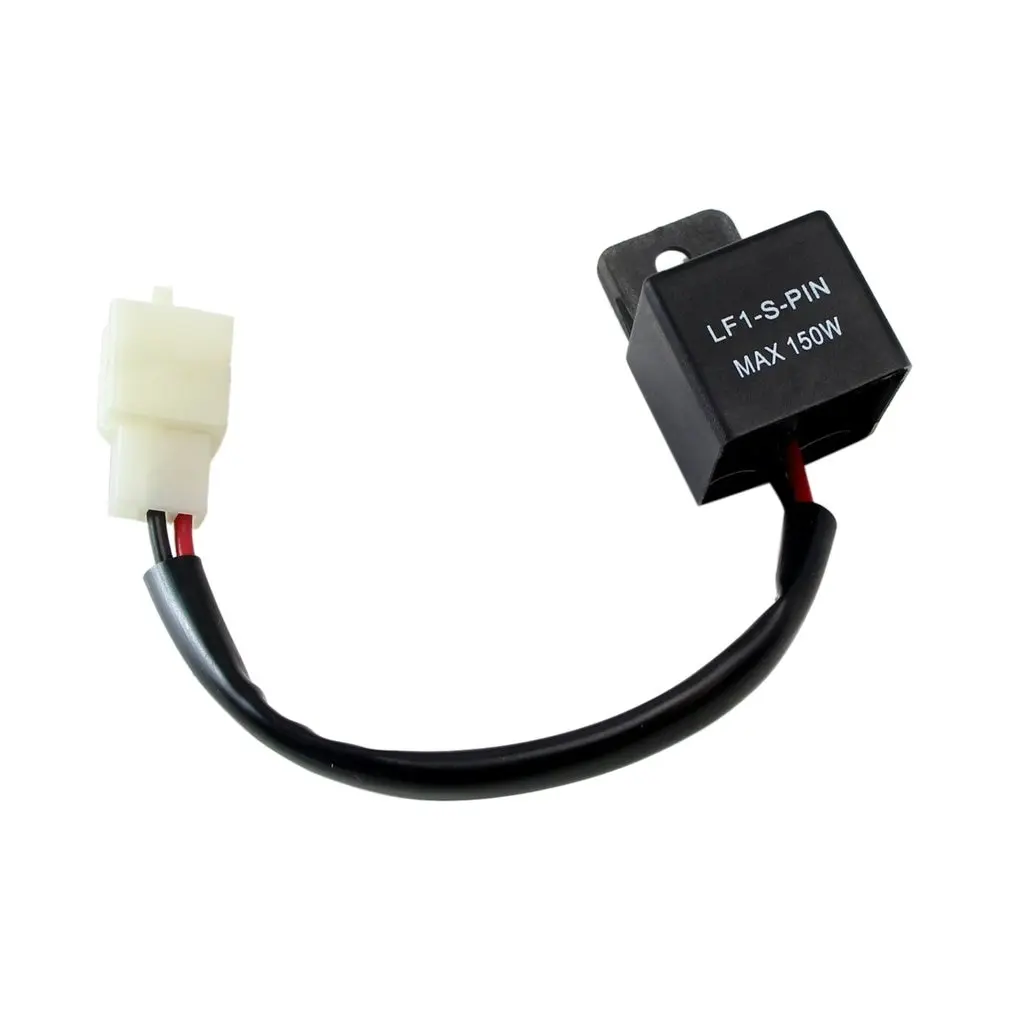 New 12V 2-Pin Motorcycle Electronic LED Flasher Relay 150W Turn Signal Bulbs Indicator Light Blinker | Украшения и аксессуары