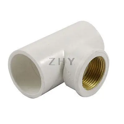 

3/4" PT Female Thread 32mm Inner Hole Water Pipe Tube Adapter Connector