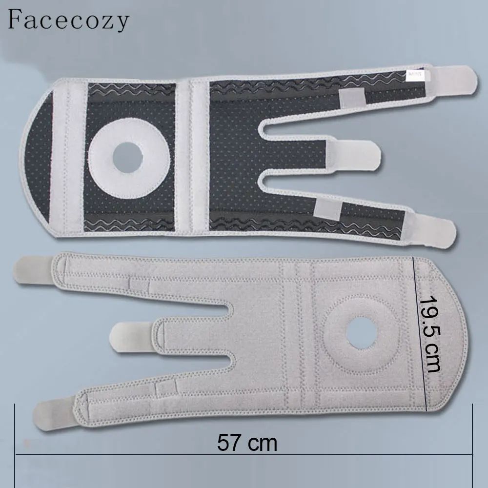Наколенник Facecozy унисекс 4 пружины защита от повреждений суставов колена для