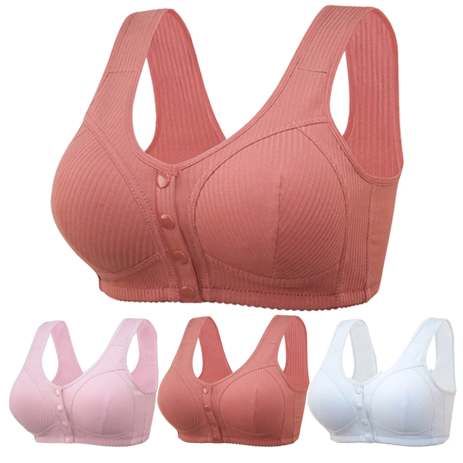 Cotton Women's Bra Cotton Underwear Cotton Brassiere Bra Large