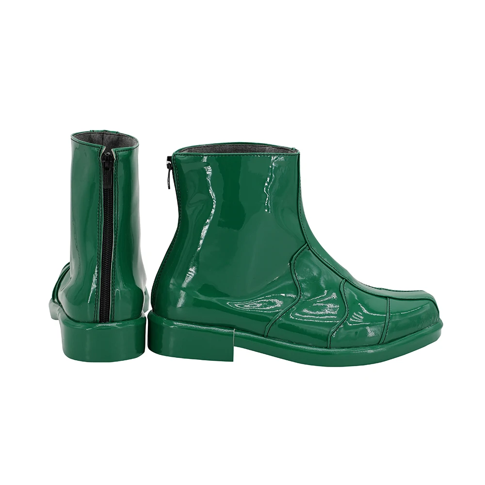 Masked Rider Kamen Rider OOO Cosplay Boots Green Shoes Custom Made Unisex (3)
