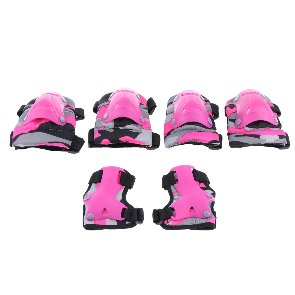 Kids Child Skating Scooter Protective Gear Knee Elbow Hand Pads Set Elbow & Knee Pads Sports Safety for Outdoor Sports 