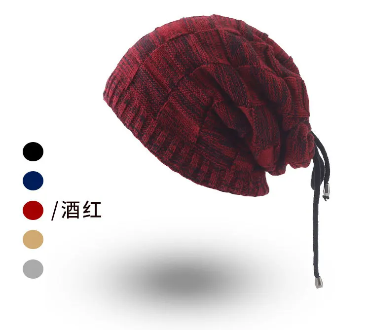 Зимняя шапка женская вязаная шапка шапочка-тюрбан шапка бини для мужчин шеи теплые шарфы
