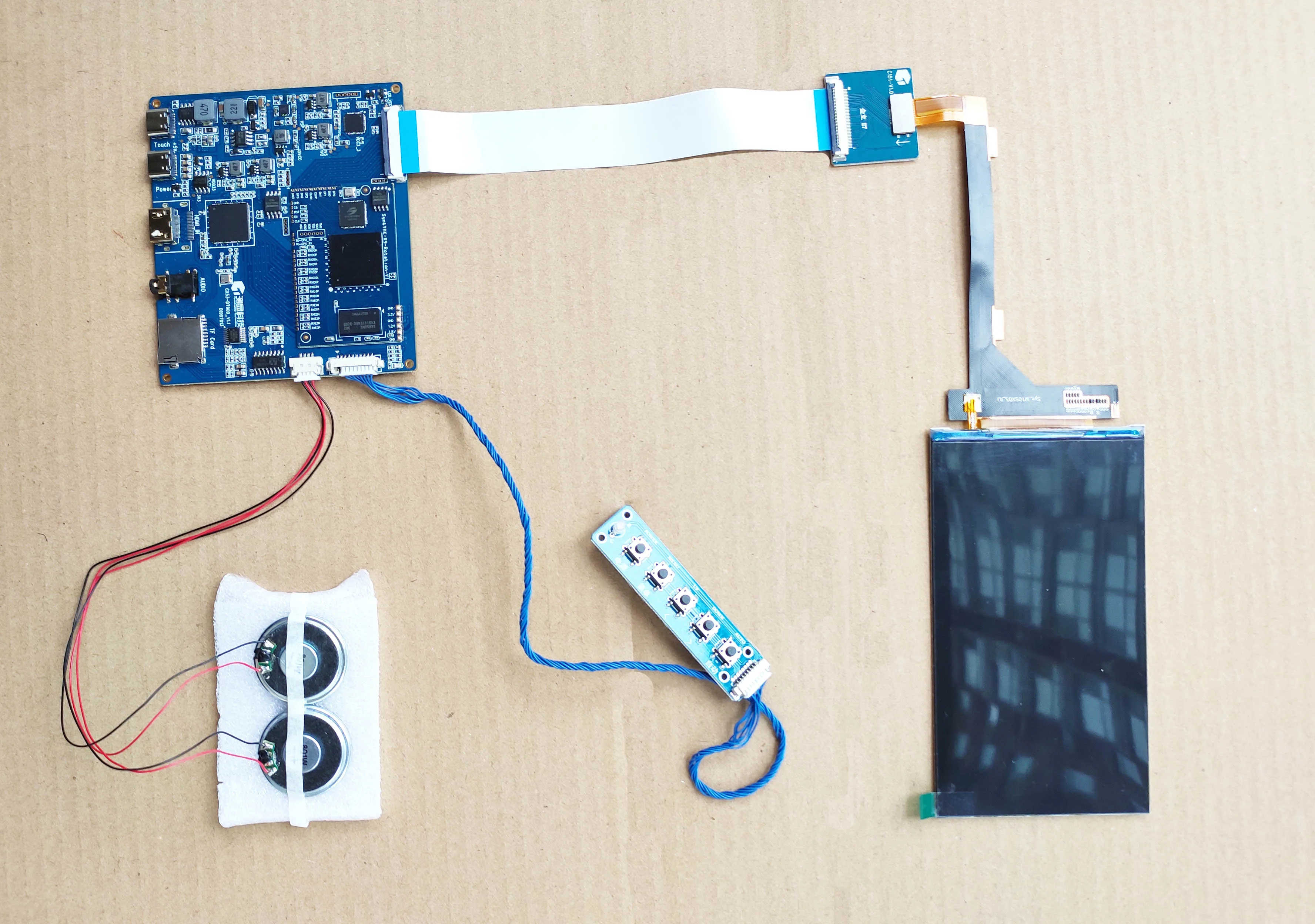 Светильник для отверждения принтера PS4 Raspberry Pi Проектор DIY 5 дюйма 1920*1080|ЖК-экраны и