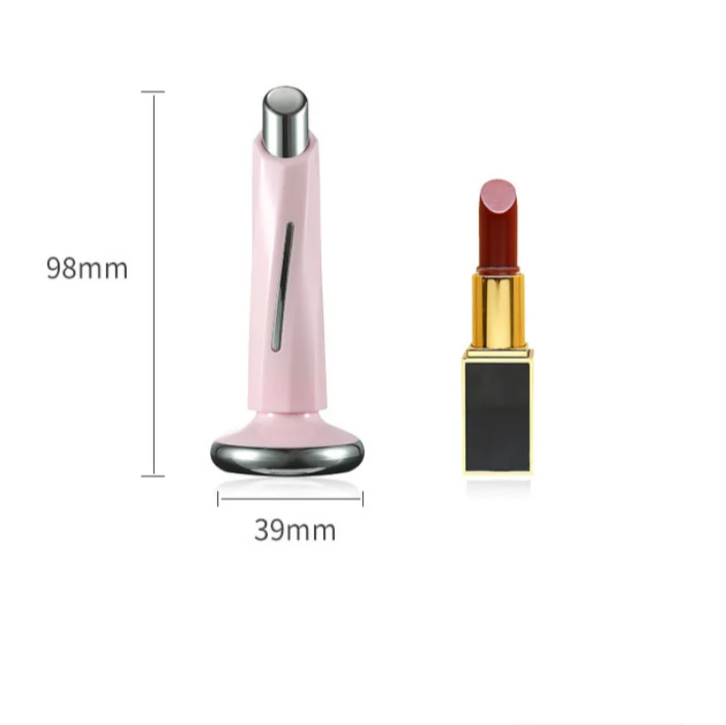 Ultrasound Therapy Skin Scrubber Ultrasonic Pore Cleaner Galvanic Ion Spa Beauty Device Facial Massage Face Roller Facial
