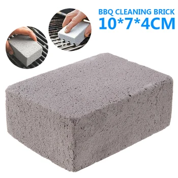 

1pc BBQ Grill Cleaning Brick Block Barbecue Cleaning Stone BBQ Racks Stains Grease Cleaner BBQ Tools Kitchen Gadgets