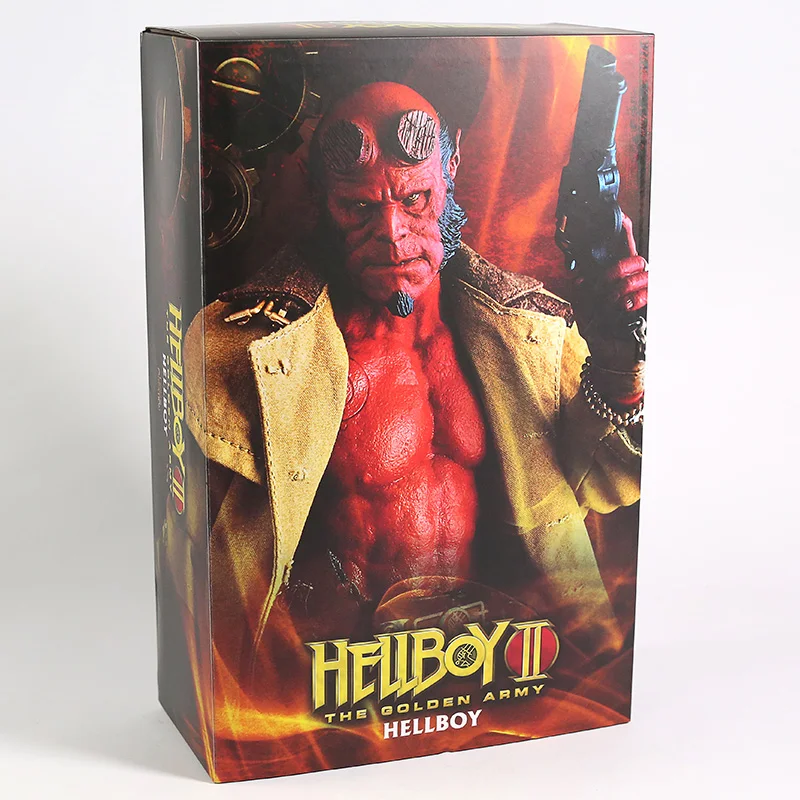 Hellboy II 2 Золотая армейская 1/6 масштаб 1" ПВХ фигурка Коллекционная модель игрушки