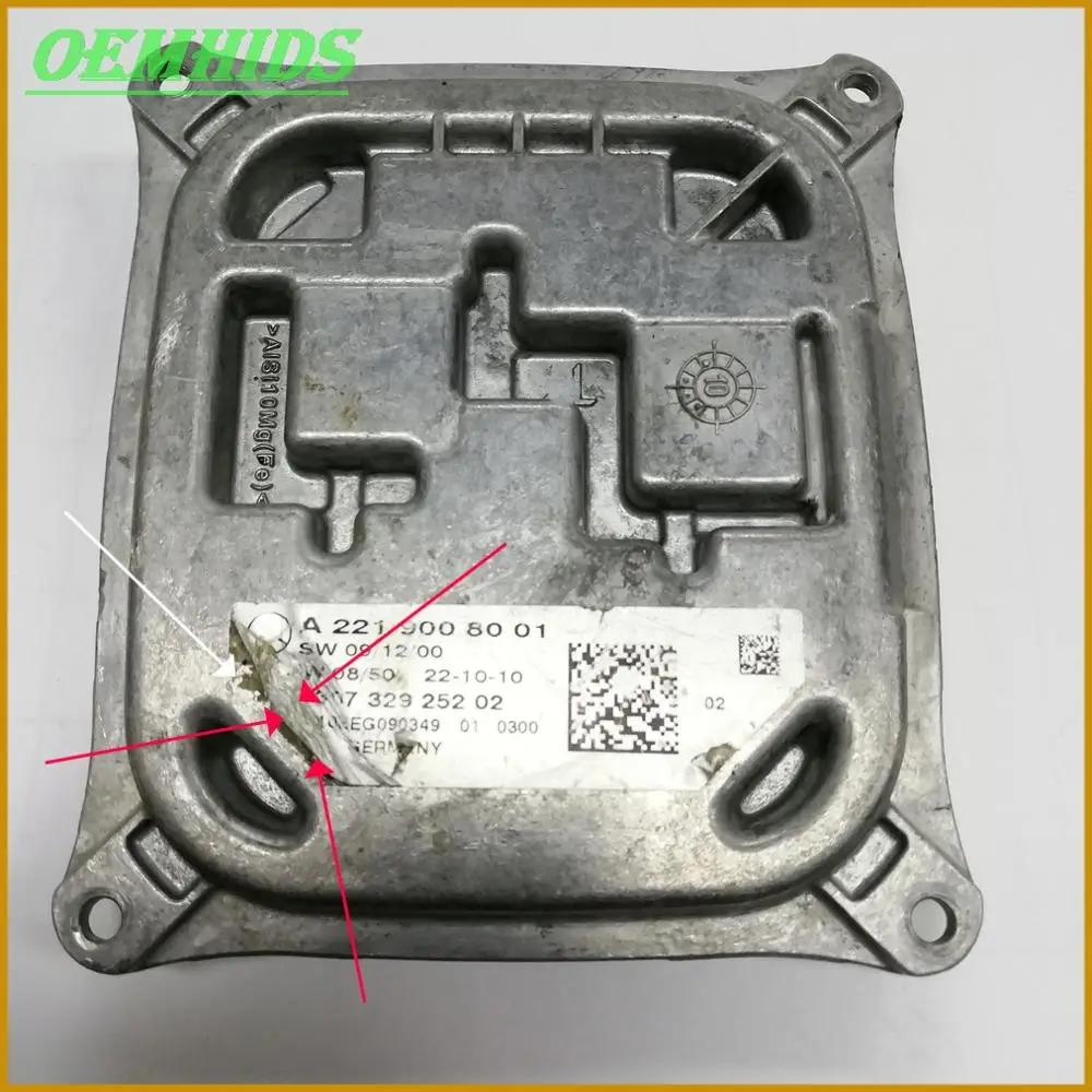 Балласт OEM A2218706389 A2219008001 оригинальный для 2011 2013 S550 W221 S Class S350 4matic ECU модуль блока