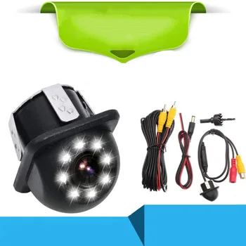 

8 LED Car Reverse Rear View Camera 120 Angle Universal IP67 Waterproof Night Vision auto Parking Backup Camera car accessories