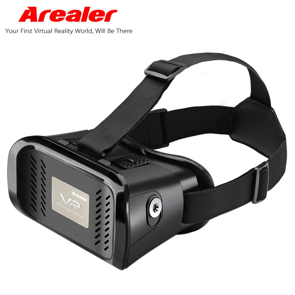 Arealer VR Очки виртуальной реальности VR Гарнитура 3D очки DIY 3D кино игры очки с магнитным переключателем головная повязка