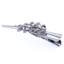 Горячая распродажа Классические Новые Модные хрустальные металлические заколки для волос заколка конский хвост держатели для женщин