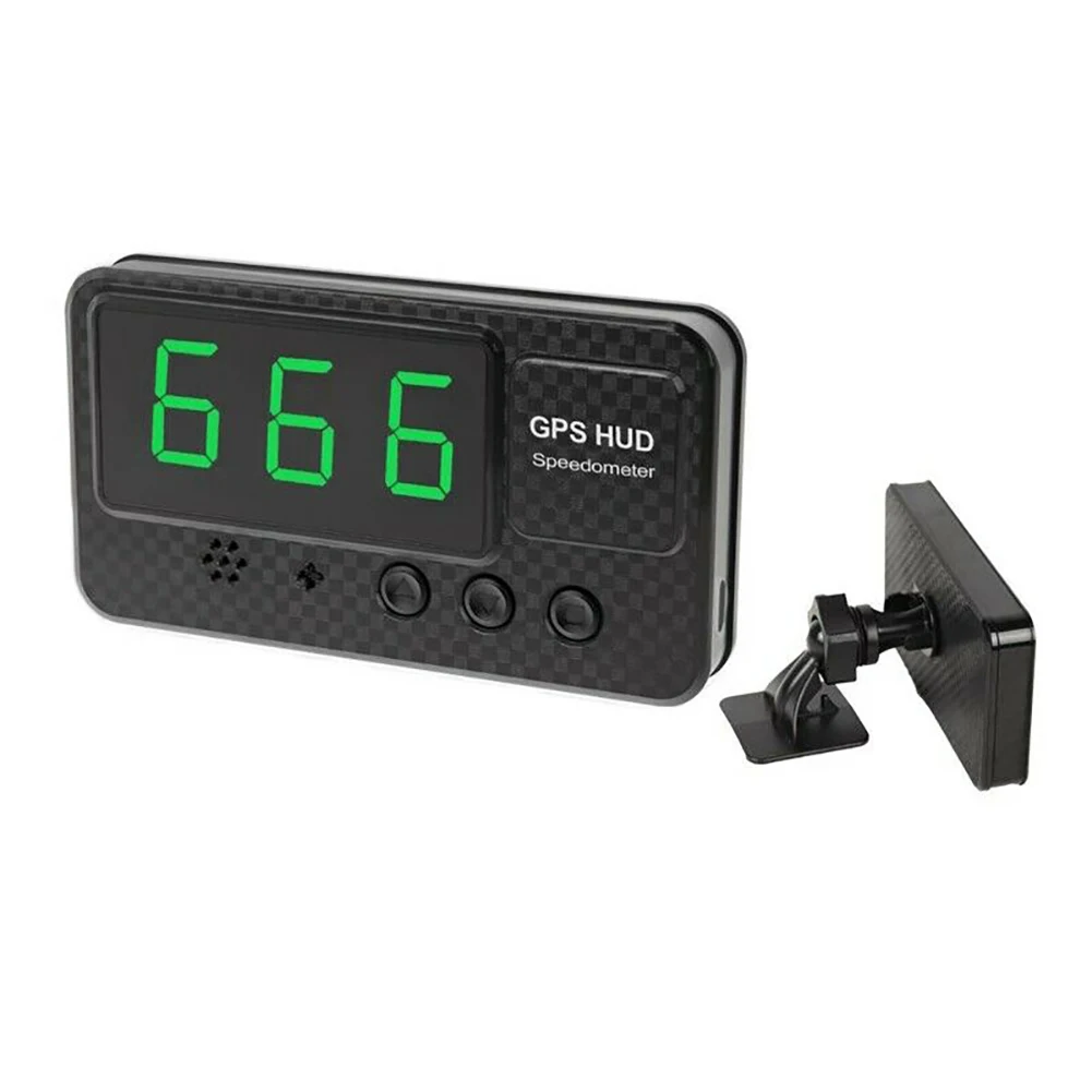 Большой экран " gps скорость цифровой автомобильный дисплей скорости через сигнал о превышении скорости системы универсальный одометр для мотоцикла грузовика автомобиля