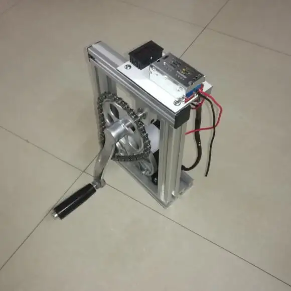 100 Вт коленчатый генератор 12V24V алюминиевая структура(мостовой выпрямитель питательный вольтметр) обучающее устройство