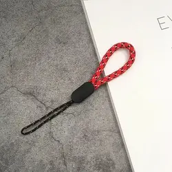 Universal Wear - Resistant Mobile and ID Lanyard - 6 - Color Handheld Strap (Red)