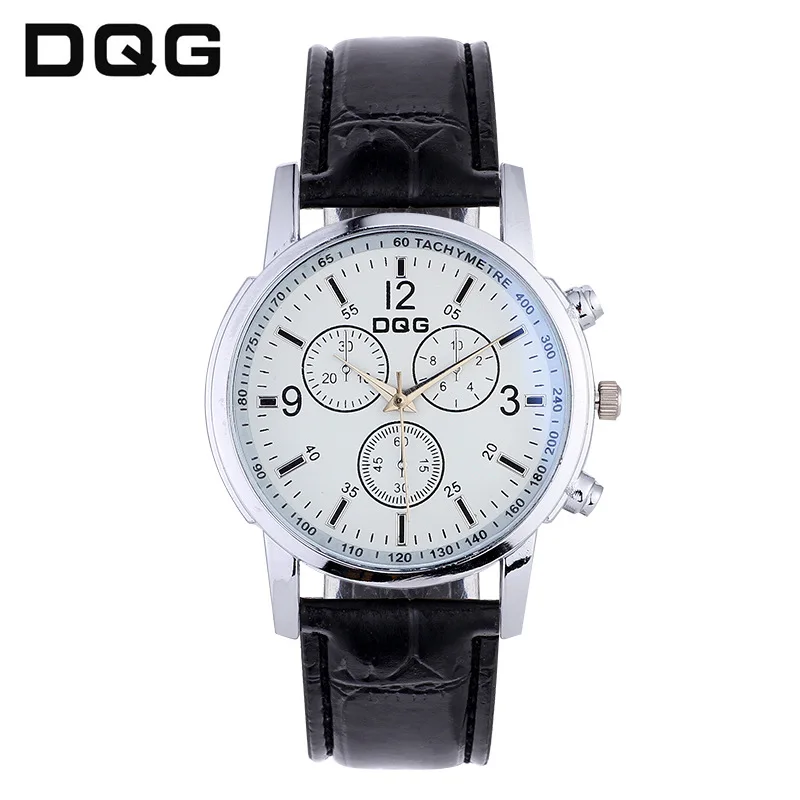 

2018 New Style Hot Sales Europe And America Women's Quartz Watch Simple Fake Three Eye Leather Students Watch