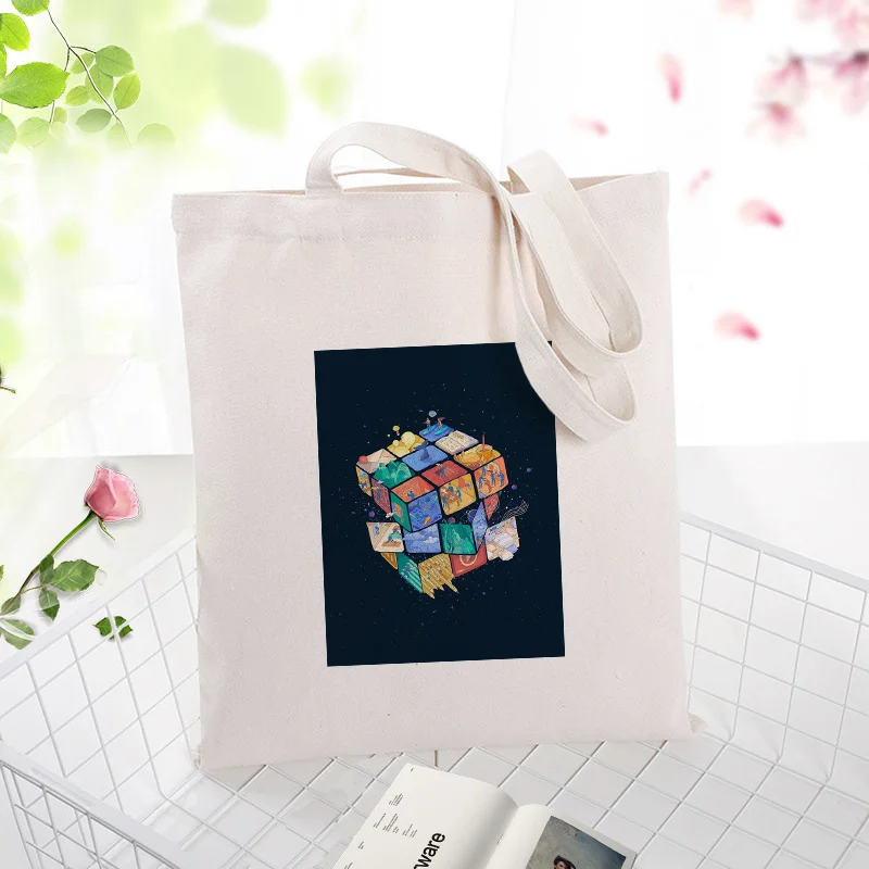 Холщовая Сумка Для Покупок Сумка-тоут Изобразительное искусство текст DIY ежедневное использование пользовательский принт Логотип эко многоразовая утилизация