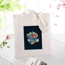 Холщовая Сумка Для Покупок Сумка-тоут Изобразительное искусство текст DIY ежедневное использование пользовательский принт Логотип эко многоразовая утилизация