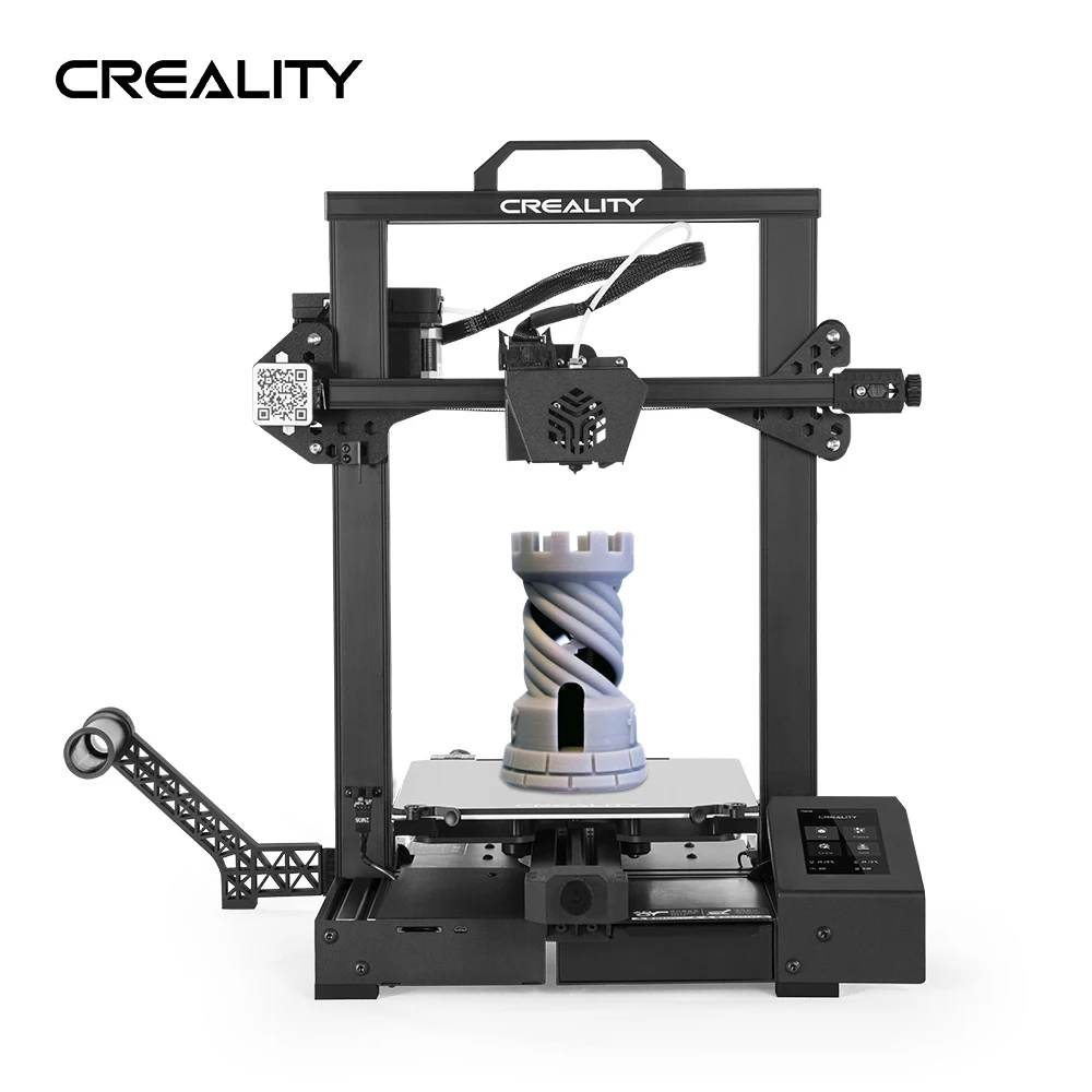 Creality 3D CR-6 SE Модернизированный 3D-принтеры DIY Kit печати Размеры 235*235*250 мм 4.3in HD Цвет