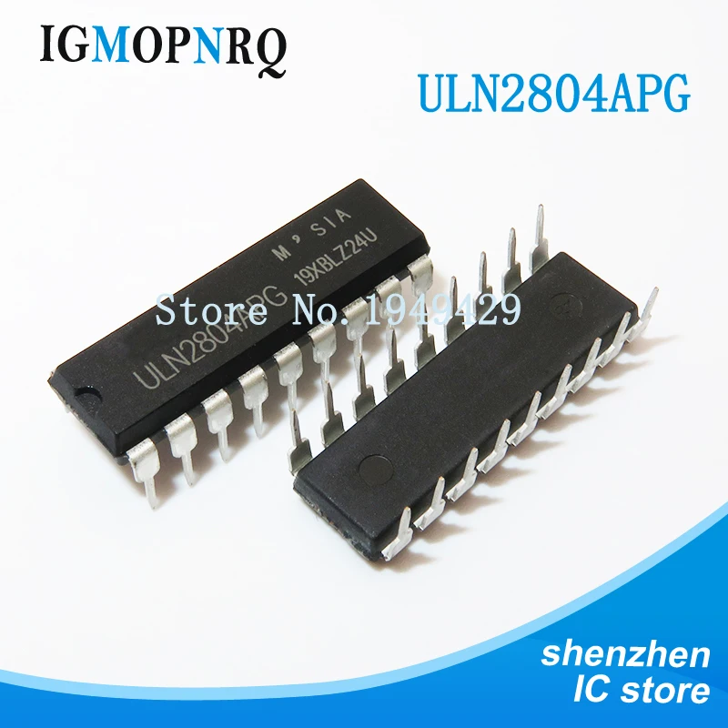 10 шт. ULN2803APG ULN2803 ULN2803A ULN2803AP DIP-18 ULN2803AN Транзисторы Дарлингтона новинка | Электронные