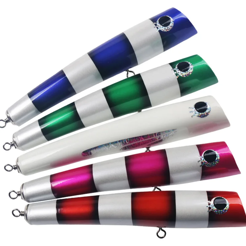 

New 120g Woodiness Wave Climb GT Lure Bait Wood Bait Wave Picking Pencil Into Water Deep Sea Vessel Boat Fishing Fake Bait