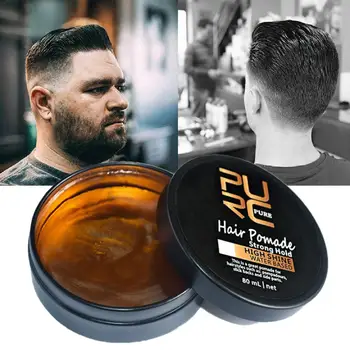 

80 Ml Hair Styling Cream Product Hair Pomade For Salon Hair Styling Holder Strong Hair Modelling Mud