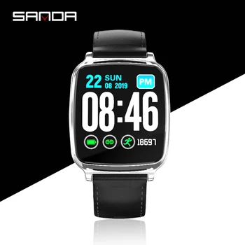 

Smart Watch For Women Men SANDA Sports Heart Rate Tracker Monitor Blood Pressure For Android iOS Smart Bracelet Phone Wristband